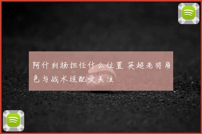阿什利杨担任什么位置 英超老将角色与战术适配受关注
